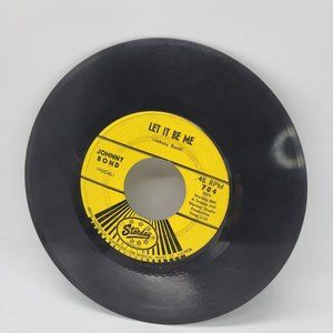 10 Little Bottles / Let It Be Me by Johnny Bond Rockabilly 45 RPM Vintage Vinyl